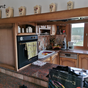 La cuisine en chêne