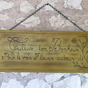 Panneau message “Floral”