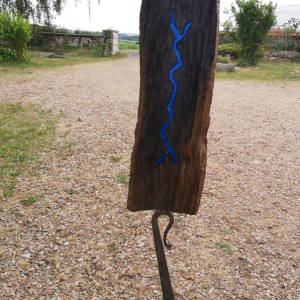 Sculpture bois et résine