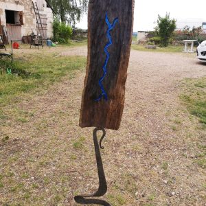 Sculpture bois et résine
