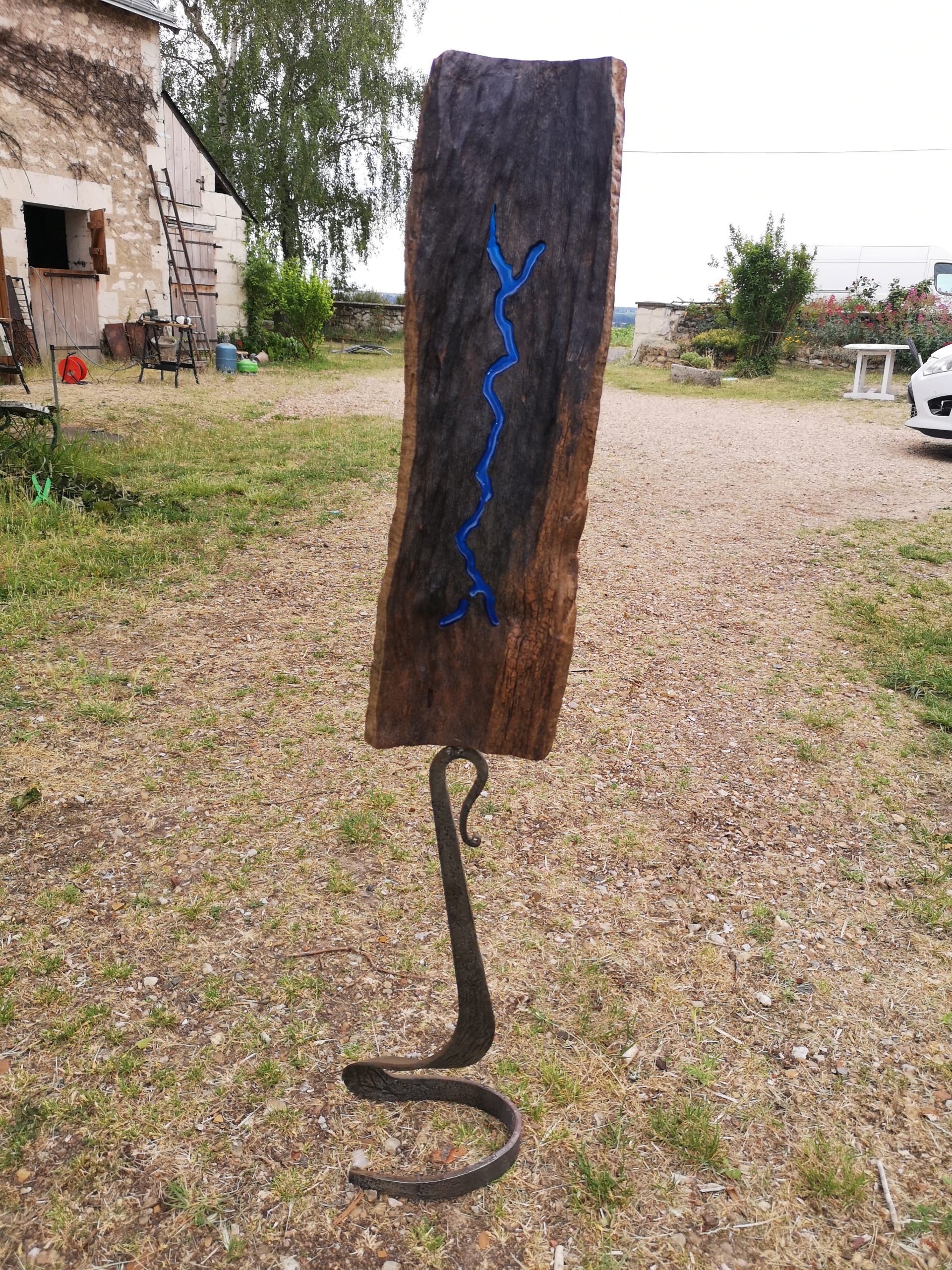 Sculpture Bois Résine (4)