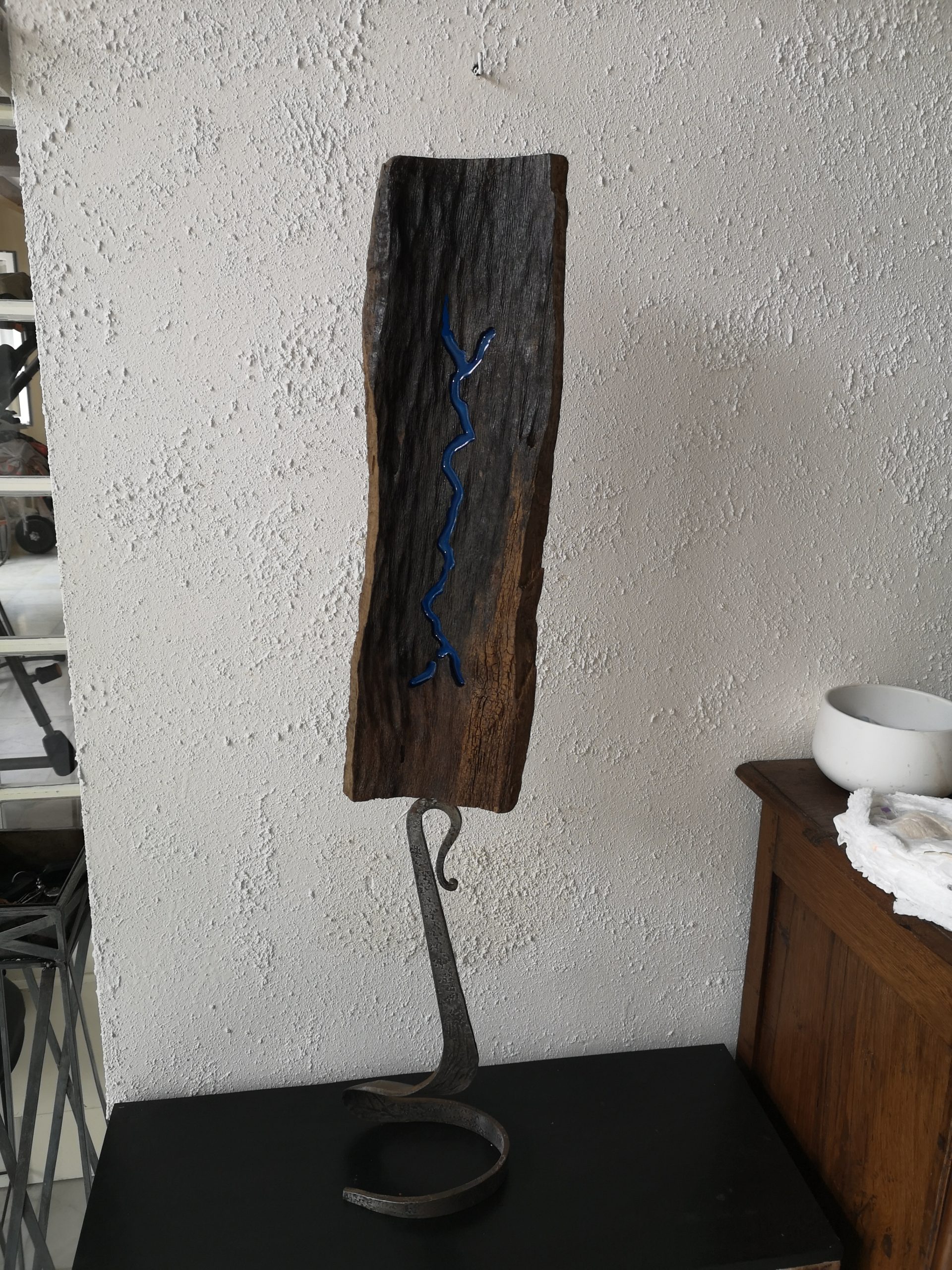 Sculpture Bois Résine (6)