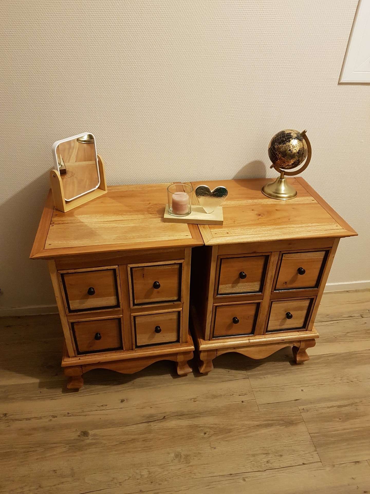 TABLE DE CHEVET DOUBLE